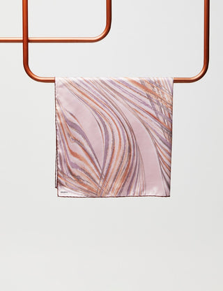 Abstract Patterned PES Scarf Powder