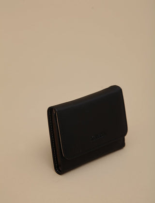 Artificial Leather Wallet Black CZD03