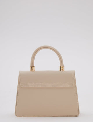 Faux Leather Bag With Magnetic Closure A20 CNT40 Beige