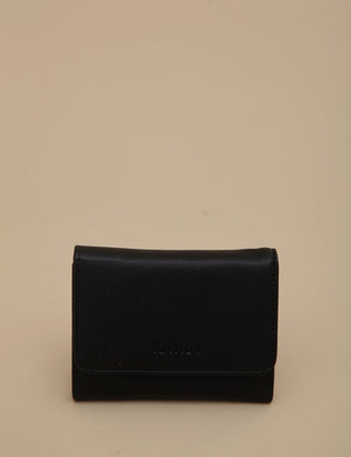 Artificial Leather Wallet Black CZD03