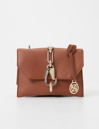 SHOULDER BAG WITH CHAIN ACCESSORIE